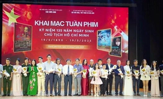 Khai mạc Tuần phim kỷ niệm 135 năm Ngày sinh Chủ tịch Hồ Chí Minh